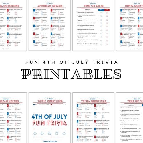 Fun 4th of July Trivia Games: Triple the Fun, Triple the Brain Boost!